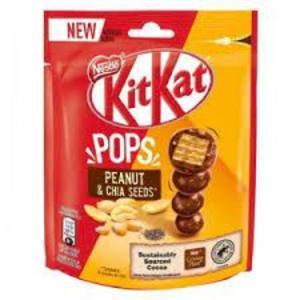 Pochon de KitKat Pops chocolatés aux graines de chia et cacahuètes - 110 g - KIT KAT
