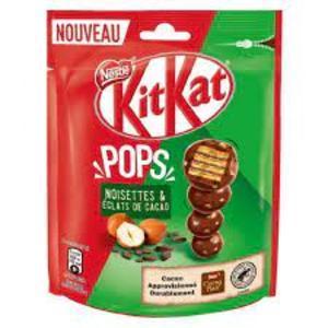 Pochon de KitKat Pops chocolatés aux noisettes & éclats de cacao - 110 - KIT KAT