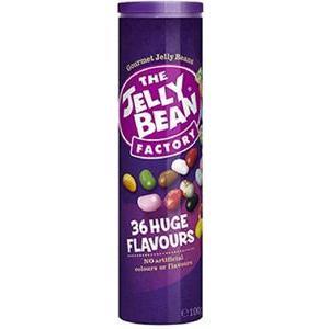 Tube de dragées Jelly Bean Factory - 100 g - Différentes saveurs - JELLY BEAN