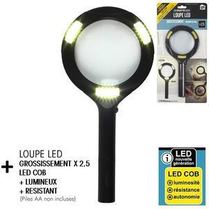Loupe grossissante LED