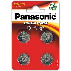 4 piles bouton CR-2026 - PANASONIC