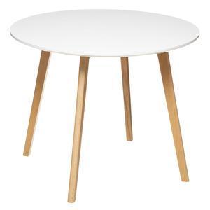 Table Lena - ø 60 x H 48 cm - Blanc - ATMOSPHERA