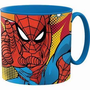 Mug en plastique Spider-Man - H 7.5 x ø 7.5 cm