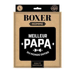 Boxer "meilleur papa" - Taille L