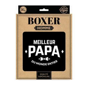 Boxer "meilleur papa" - Taille XL