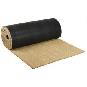 Rouleau de tapis coco - l 1 m x 12 m - Épaisseur 17 mm - Noir