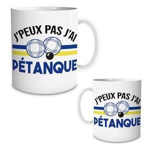 Mug `J Peux Pas J Ai Petanque`