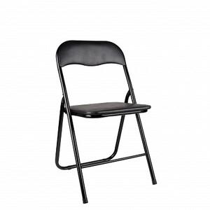 Chaise pliante - H 80 cm - Noir - K.KOON