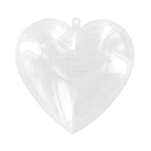 Cœur acrylique 8,5 x 8,5 cm