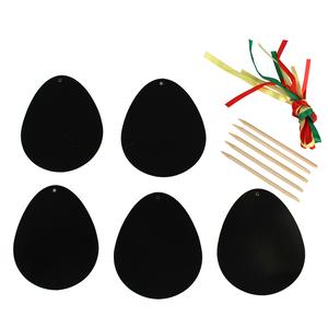 Kit œufs de Pâques à gratter 11 x 9 cm x 5 pcs