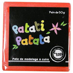 Patati Patata pâte polymère rouge 50 g